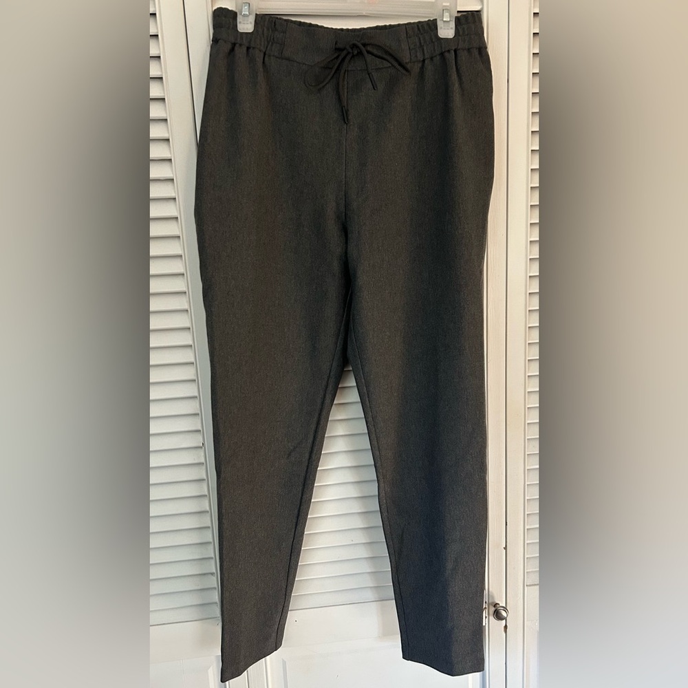 Dark Gray Slim Fit Pants